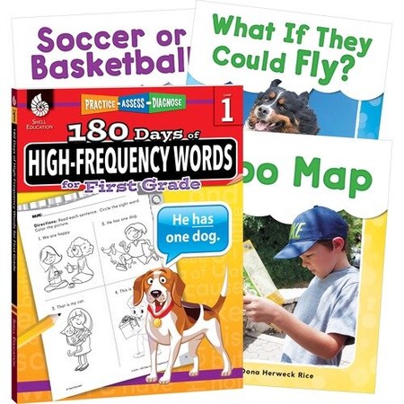 Shell Education Teacher Created Materials Book Set, Sight Words, GR 1, 8-1/2inWx1/2inLx11inH, Multi SHL109746